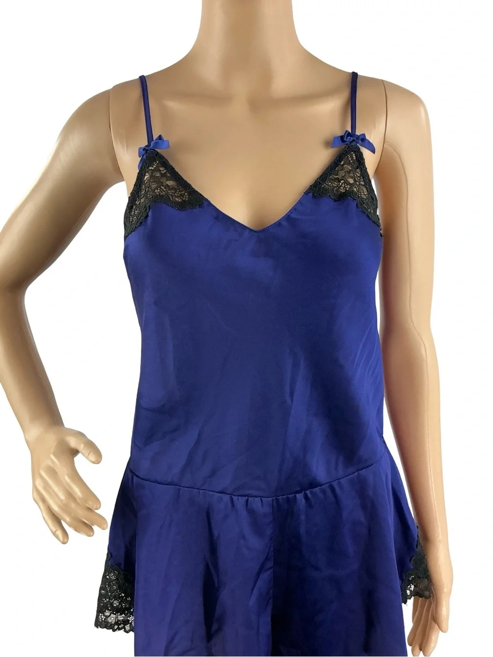 Kate Spade Dream A Little Dream Sleep Romper Blue Size XS